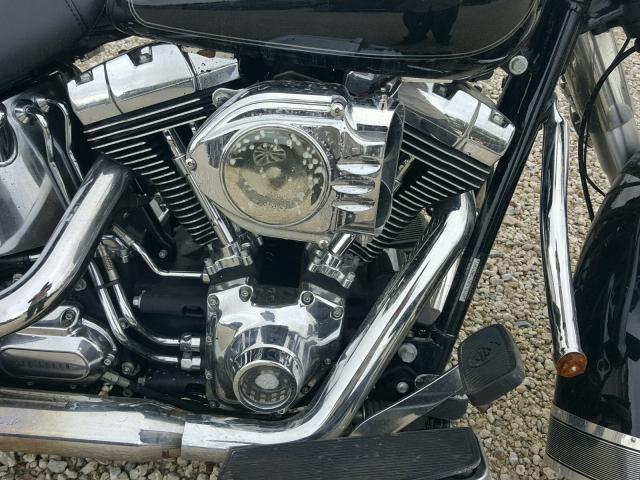 1HD1BW5178Y079729 - 2008 HARLEY-DAVIDSON FLSTC BLACK photo 7