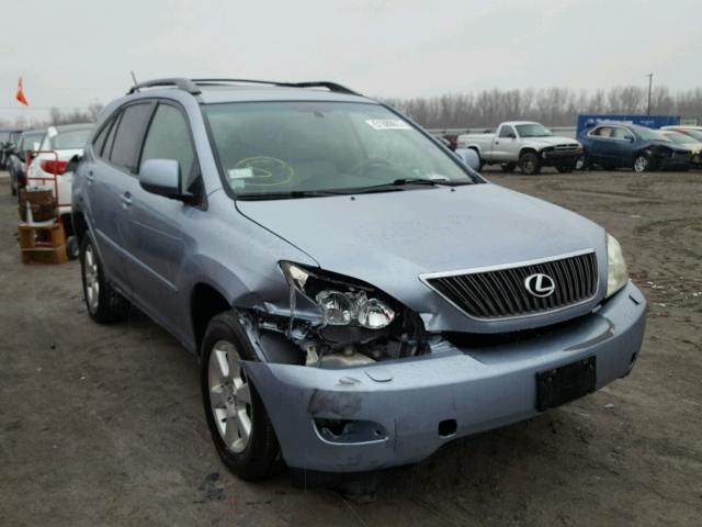 JTJHA31U240007490 - 2004 LEXUS RX 330 BLUE photo 1