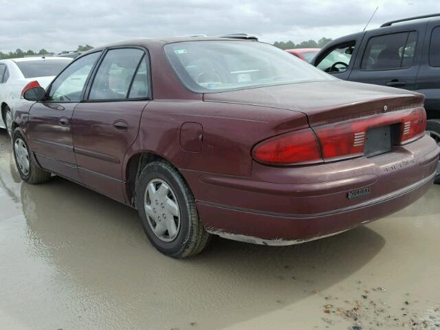 2G4WB52K711301270 - 2001 BUICK REGAL LS MAROON photo 3