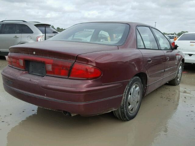 2G4WB52K711301270 - 2001 BUICK REGAL LS MAROON photo 4