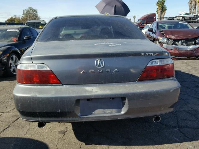 19UUA56823A062959 - 2003 ACURA 3.2TL TYPE GRAY photo 10