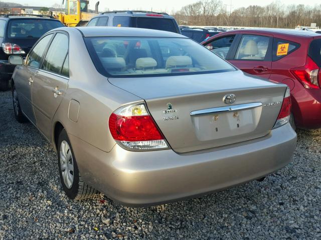 4T1BE32K25U509349 - 2005 TOYOTA CAMRY LE BEIGE photo 3