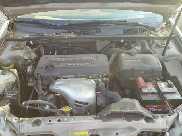 4T1BE32K25U509349 - 2005 TOYOTA CAMRY LE ბეჟი ფოტო 7