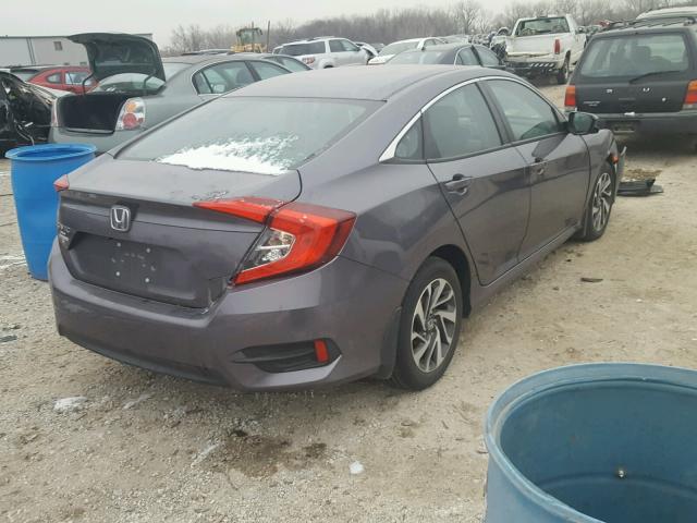 19XFC2F74GE074668 - 2016 HONDA CIVIC EX GRAY photo 4