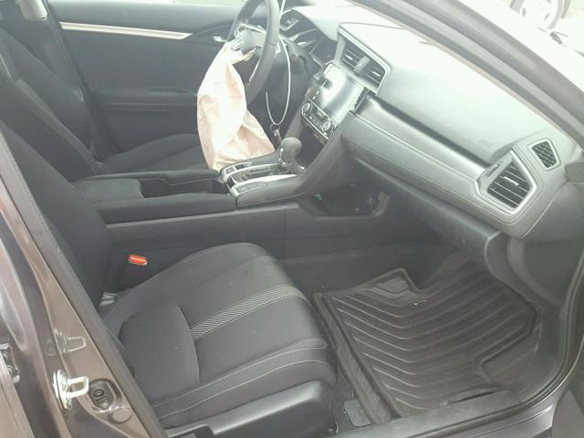 19XFC2F74GE074668 - 2016 HONDA CIVIC EX ნაცრისფერი ფოტო 5