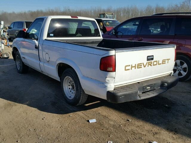 1GCCS1449YK106828 - 2000 CHEVROLET S TRUCK S1 WHITE photo 3