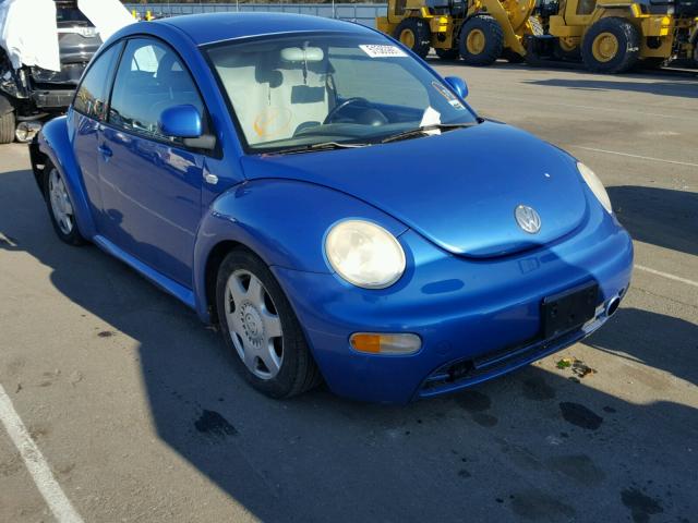 3VWCC21C6XM428488 - 1999 VOLKSWAGEN NEW BEETLE BLUE photo 1