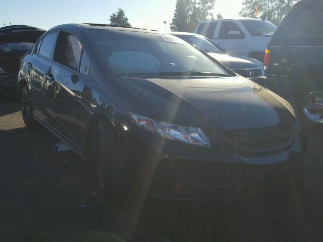 2HGFB6E56DH704878 - 2013 HONDA CIVIC SI BLACK photo 1