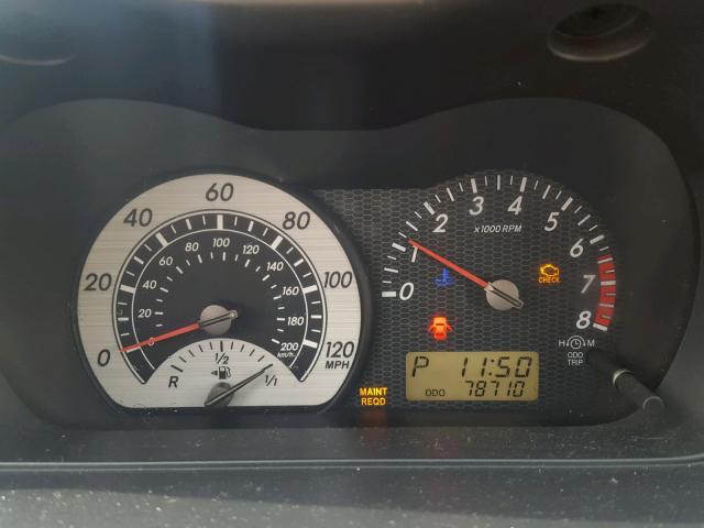 JTKKT604660162657 - 2006 TOYOTA SCION XA ნაცრისფერი ფოტო 8