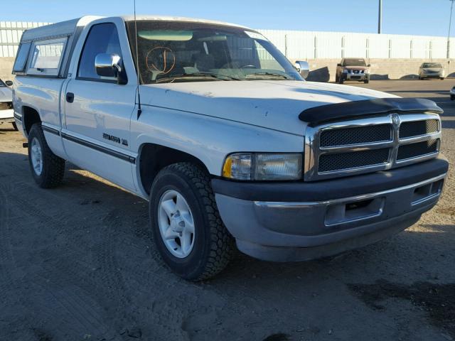 1B7HC16Y4VJ516795 - 1997 DODGE RAM 1500 WHITE photo 1