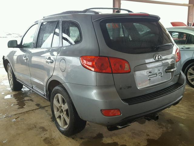 5NMSH13E67H038552 - 2007 HYUNDAI SANTA FE S BLUE photo 3