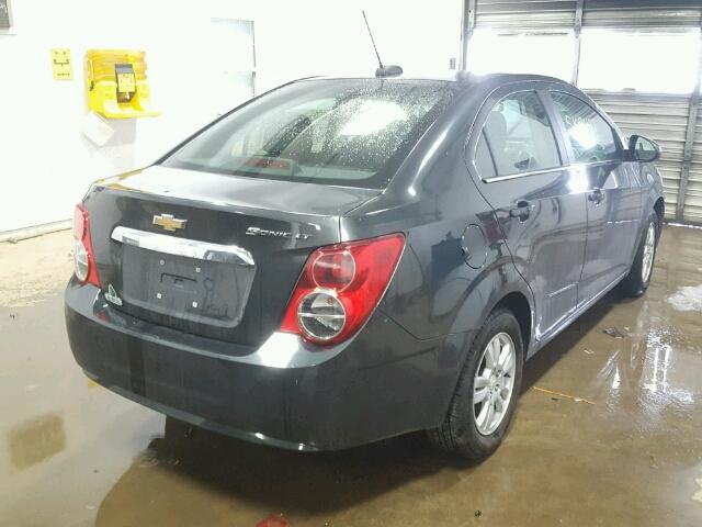 1G1JC5SH8F4123065 - 2015 CHEVROLET SONIC LT GRAY photo 4