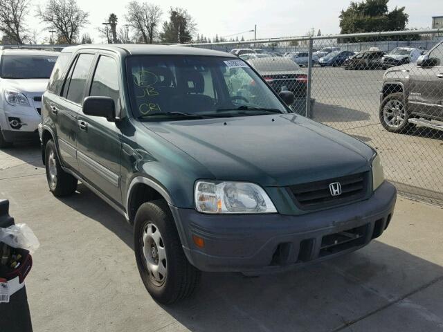 JHLRD2842XC013696 - 1999 HONDA CR-V LX GREEN photo 1