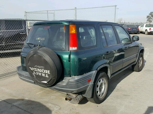 JHLRD2842XC013696 - 1999 HONDA CR-V LX GREEN photo 4