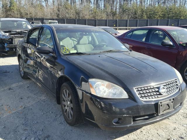 1N4AL11D85C281821 - 2005 NISSAN ALTIMA S BLACK photo 1