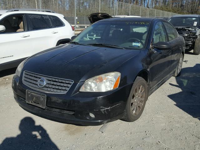 1N4AL11D85C281821 - 2005 NISSAN ALTIMA S BLACK photo 2