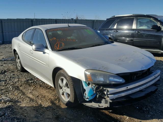 2G2WP522651281268 - 2005 PONTIAC GRAND PRIX SILVER photo 1