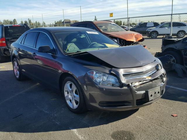 1G1ZA5E08CF370827 - 2012 CHEVROLET MALIBU LS GRAY photo 1