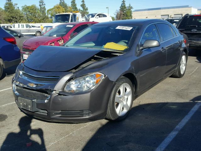 1G1ZA5E08CF370827 - 2012 CHEVROLET MALIBU LS GRAY photo 2