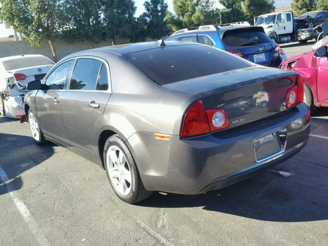 1G1ZA5E08CF370827 - 2012 CHEVROLET MALIBU LS GRAY photo 3