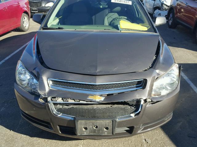 1G1ZA5E08CF370827 - 2012 CHEVROLET MALIBU LS GRAY photo 9