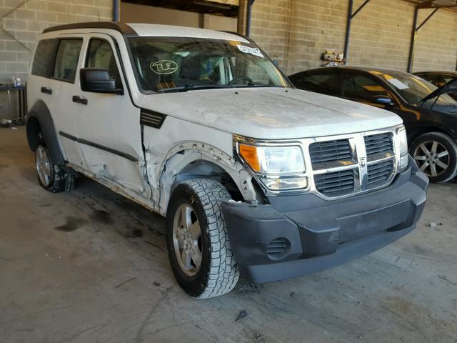 1D8GT28K88W135003 - 2008 DODGE NITRO SXT WHITE photo 1