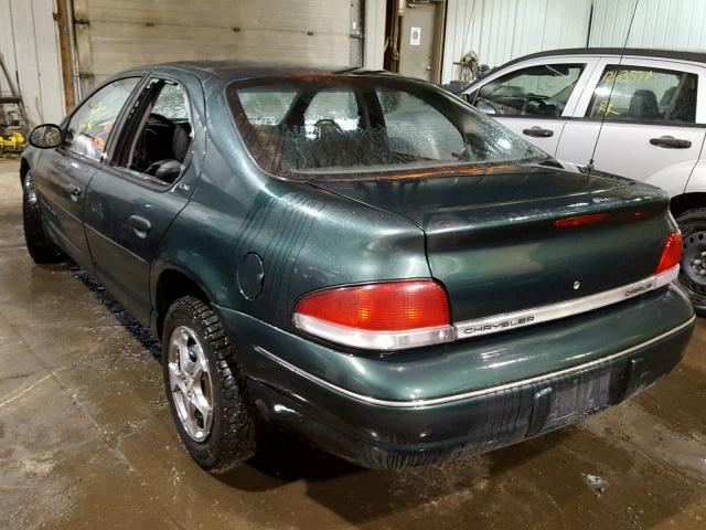 1C3EJ56H2XN536589 - 1999 CHRYSLER CIRRUS LXI GREEN photo 3