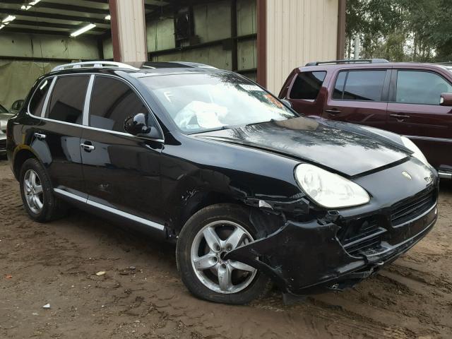 WP1AB29P75LA61232 - 2005 PORSCHE CAYENNE S BLACK photo 1