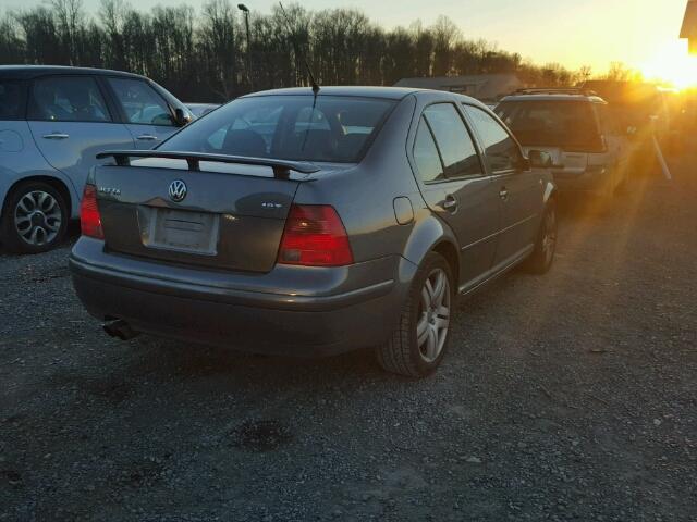 3VWSE69M53M140983 - 2003 VOLKSWAGEN JETTA GLS GRAY photo 4