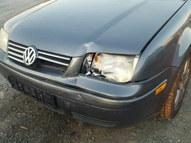 3VWSE69M53M140983 - 2003 VOLKSWAGEN JETTA GLS GRAY photo 9