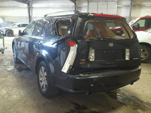 1GYEE63A760154822 - 2006 CADILLAC SRX BLACK photo 3