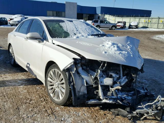 3LN6L2JK6FR615573 - 2015 LINCOLN MKZ WHITE photo 1