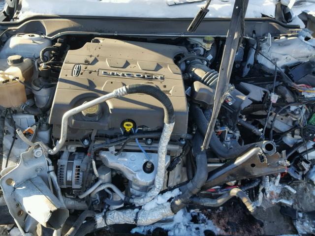 3LN6L2JK6FR615573 - 2015 LINCOLN MKZ WHITE photo 7