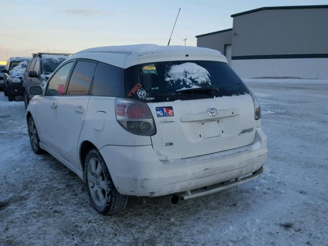 2T1KR32E45C479447 - 2005 TOYOTA COROLLA MA WHITE photo 3