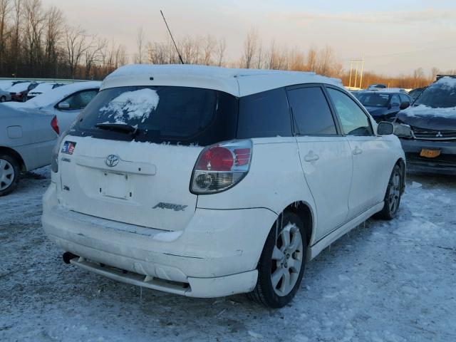 2T1KR32E45C479447 - 2005 TOYOTA COROLLA MA WHITE photo 4