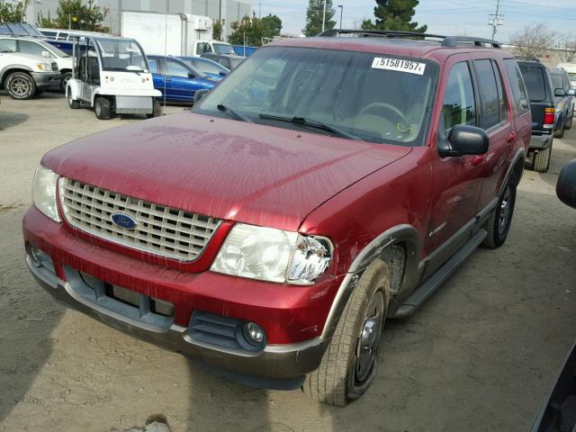 1FMDU64WX2ZC44417 - 2002 FORD EXPLORER E RED photo 2