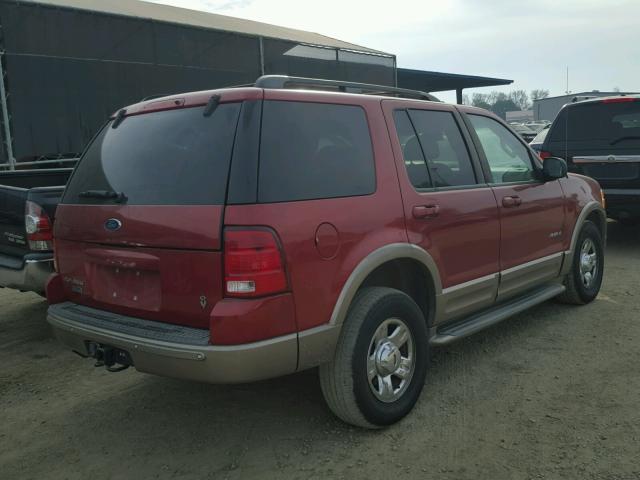 1FMDU64WX2ZC44417 - 2002 FORD EXPLORER E RED photo 4