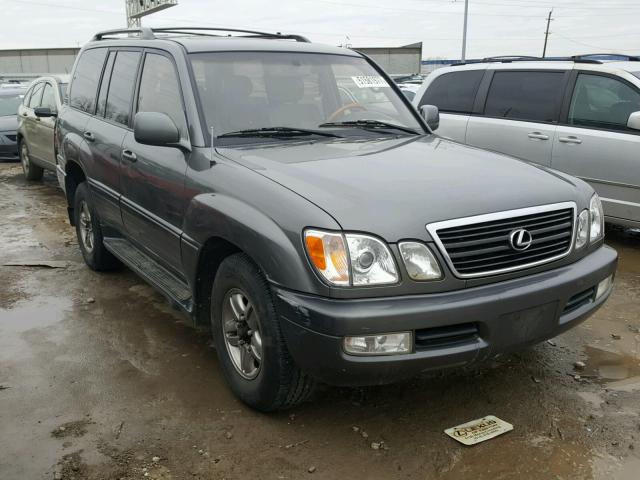 JTJHT00W023520888 - 2002 LEXUS LX 470 SILVER photo 1