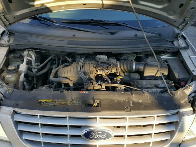 2FMZA516X4BA42034 - 2004 FORD FREESTAR S SILVER photo 7