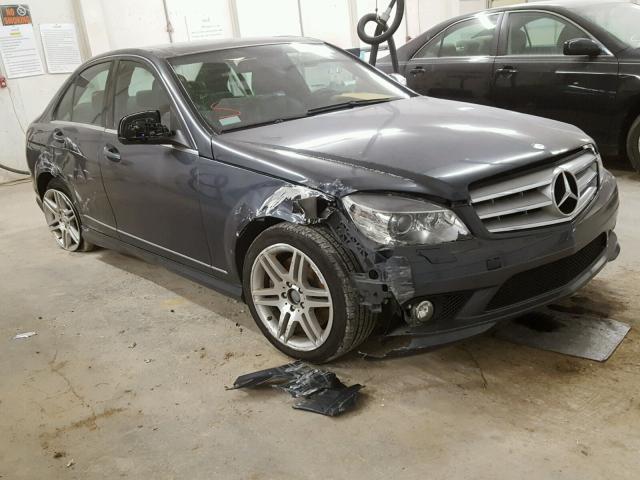 WDDGF56X78F036698 - 2008 MERCEDES-BENZ C 350 GRAY photo 1