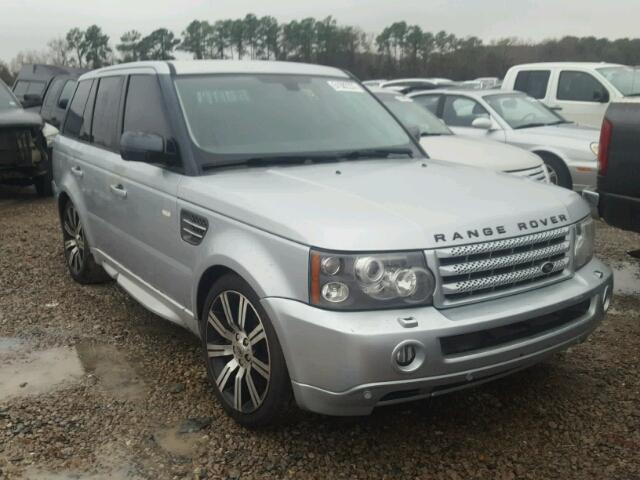 SALSH23418A178896 - 2008 LAND ROVER RANGE ROVE GRAY photo 1