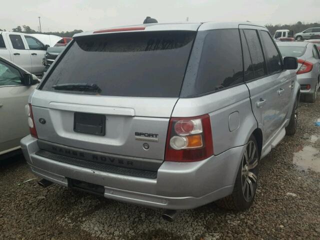 SALSH23418A178896 - 2008 LAND ROVER RANGE ROVE GRAY photo 4