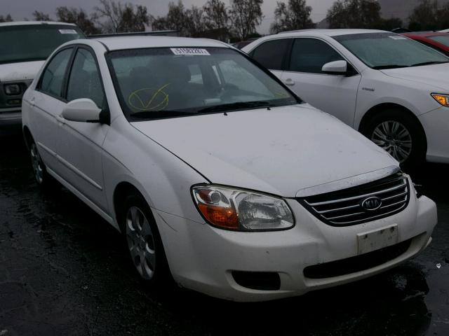 KNAFE122185544213 - 2008 KIA SPECTRA EX WHITE photo 1