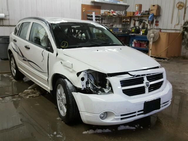 1B3HB48B18D502564 - 2008 DODGE CALIBER SX WHITE photo 1