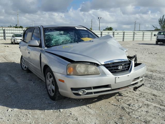 KMHDN46D36U372594 - 2006 HYUNDAI ELANTRA GL SILVER photo 1