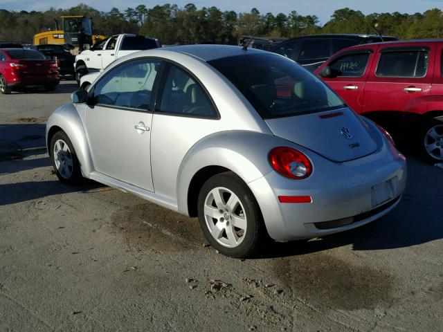 3VWRW31C07M510854 - 2007 VOLKSWAGEN NEW BEETLE 银色 照片 3