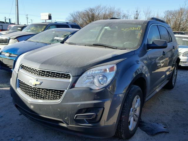 2CNALDECXB6218295 - 2011 CHEVROLET EQUINOX LT GRAY photo 2