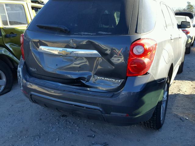 2CNALDECXB6218295 - 2011 CHEVROLET EQUINOX LT GRAY photo 9