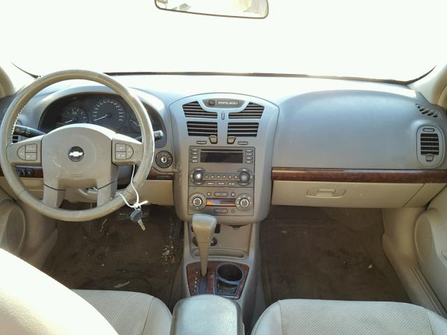 1G1ZU54864F249570 - 2004 CHEVROLET MALIBU LT TAN photo 9