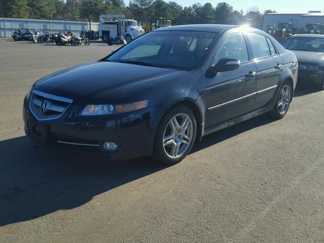 19UUA66248A022813 - 2008 ACURA TL BLACK photo 2